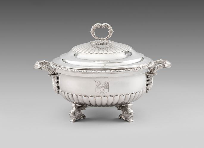 Henry Nutting - A Half-Fluted Soup Tureen | MasterArt